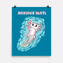 Anxious Alotl-None-Matte-Poster-nickzzarto