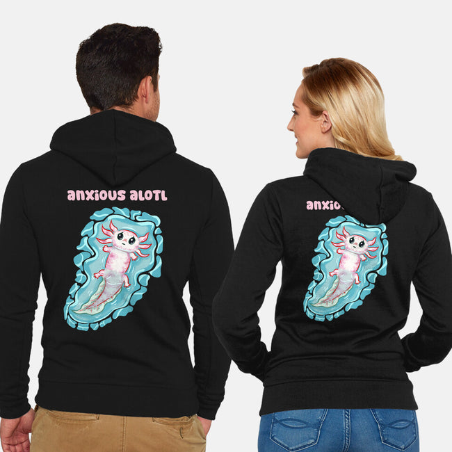 Anxious Alotl-Unisex-Zip-Up-Sweatshirt-nickzzarto