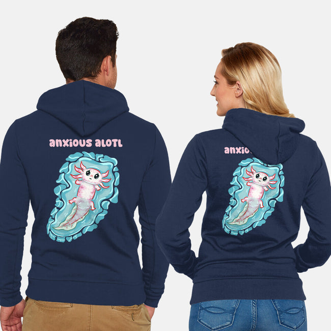 Anxious Alotl-Unisex-Zip-Up-Sweatshirt-nickzzarto