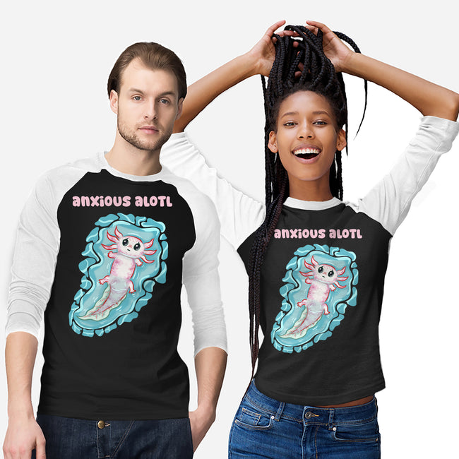 Anxious Alotl-Unisex-Baseball-Tee-nickzzarto