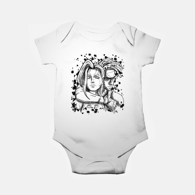 Four Seconds-Baby-Basic-Onesie-nickzzarto