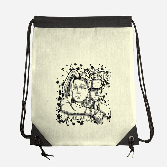 Four Seconds-None-Drawstring-Bag-nickzzarto