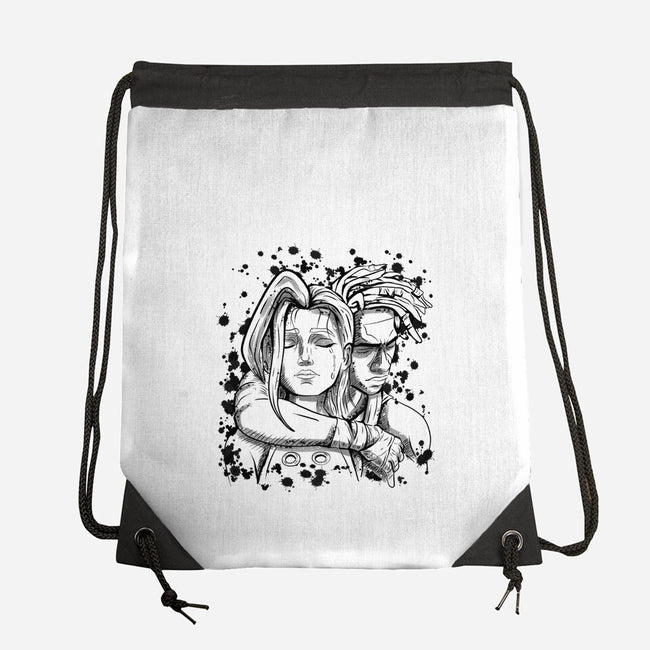 Four Seconds-None-Drawstring-Bag-nickzzarto