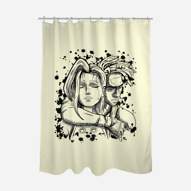 Four Seconds-None-Polyester-Shower Curtain-nickzzarto
