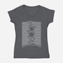 Unknown Solar System-Womens-V-Neck-Tee-rocketman_art