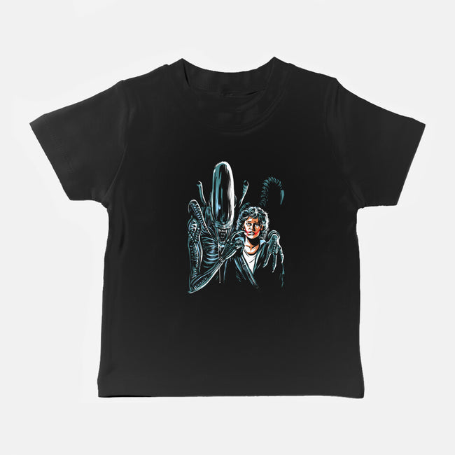 The Alien Joke-Baby-Basic-Tee-zascanauta