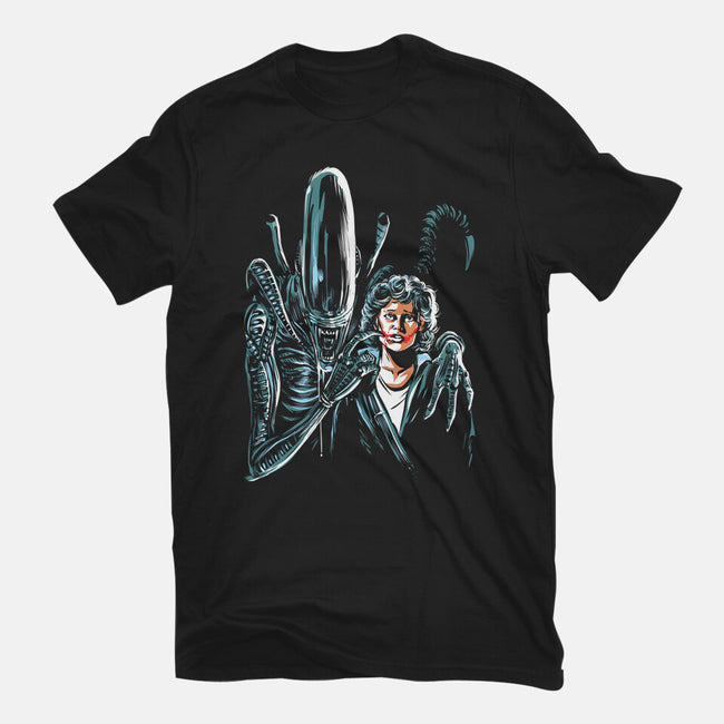 The Alien Joke-Unisex-Basic-Tee-zascanauta