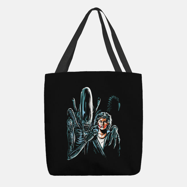 The Alien Joke-None-Basic Tote-Bag-zascanauta