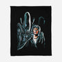 The Alien Joke-None-Fleece-Blanket-zascanauta
