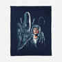 The Alien Joke-None-Fleece-Blanket-zascanauta