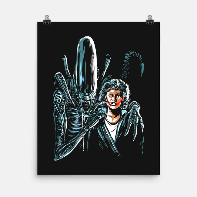 The Alien Joke-None-Matte-Poster-zascanauta