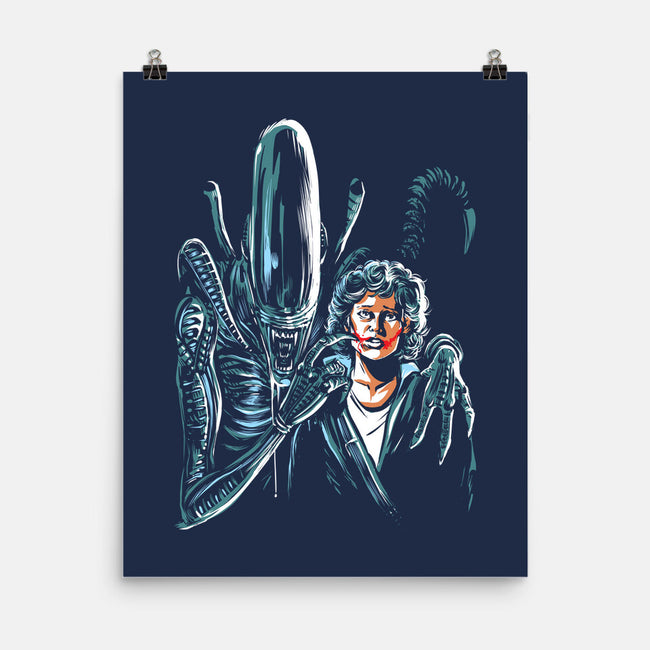 The Alien Joke-None-Matte-Poster-zascanauta