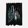 The Alien Joke-None-Polyester-Shower Curtain-zascanauta