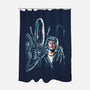 The Alien Joke-None-Polyester-Shower Curtain-zascanauta