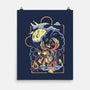 Bluegrassin With The Bear-None-Matte-Poster-Henrique Torres