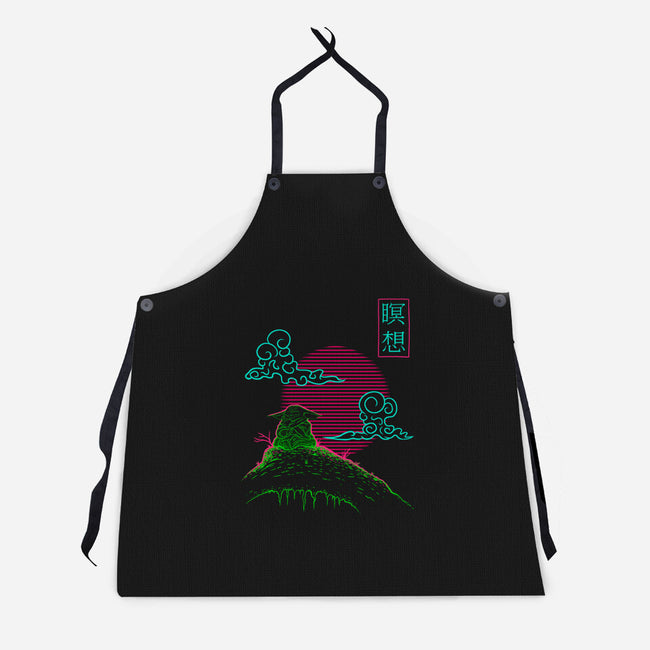Dont Hate Meditate-Unisex-Kitchen-Apron-sachpica