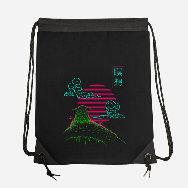 Dont Hate Meditate-None-Drawstring-Bag-sachpica