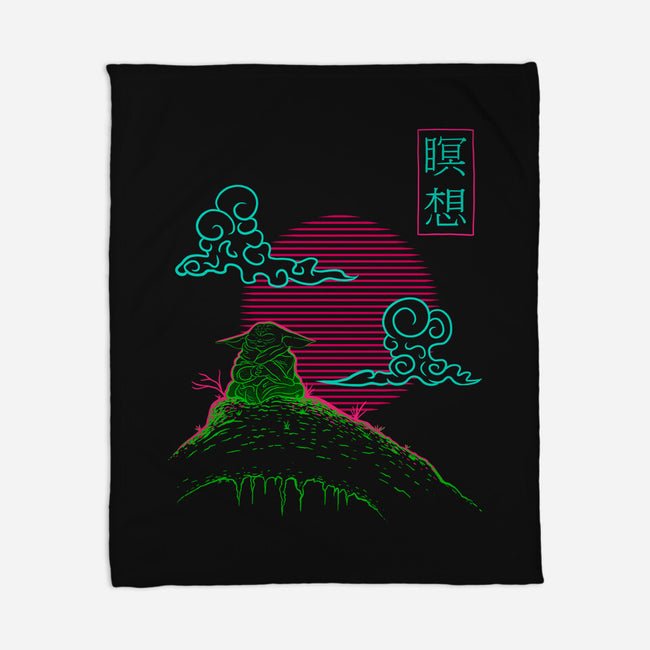 Dont Hate Meditate-None-Fleece-Blanket-sachpica