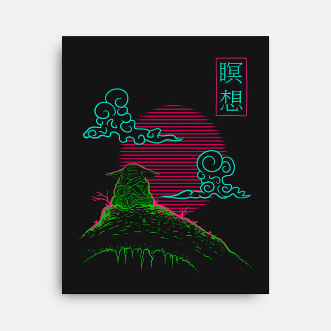 Dont Hate Meditate-None-Stretched-Canvas-sachpica