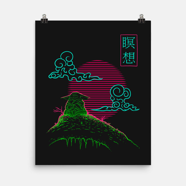 Dont Hate Meditate-None-Matte-Poster-sachpica