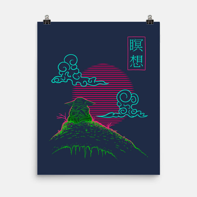 Dont Hate Meditate-None-Matte-Poster-sachpica