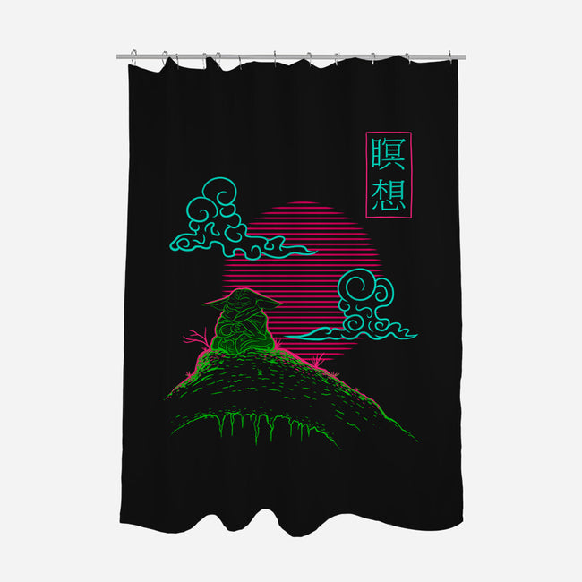 Dont Hate Meditate-None-Polyester-Shower Curtain-sachpica