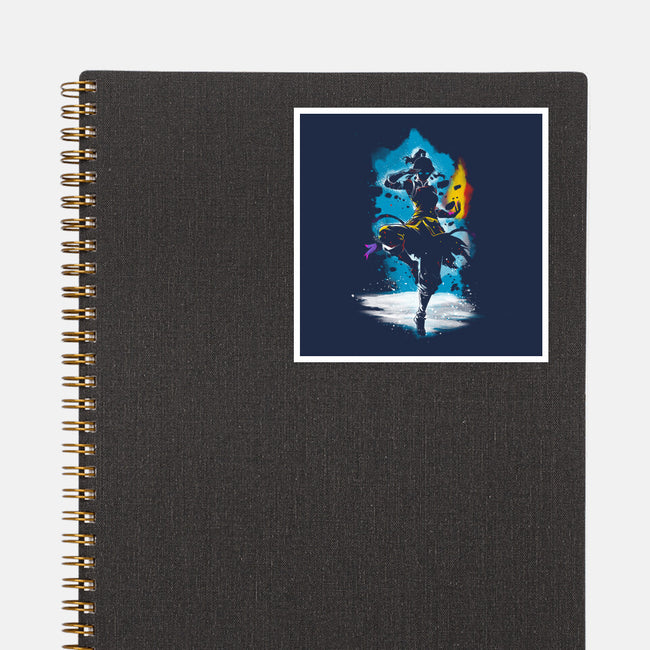 I'm The Avatar-None-Glossy-Sticker-kharmazero