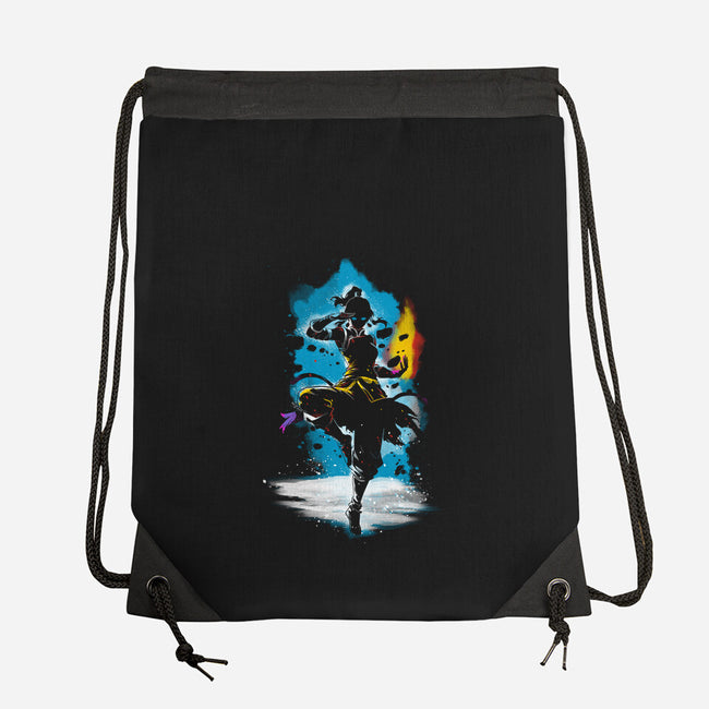 I'm The Avatar-None-Drawstring-Bag-kharmazero