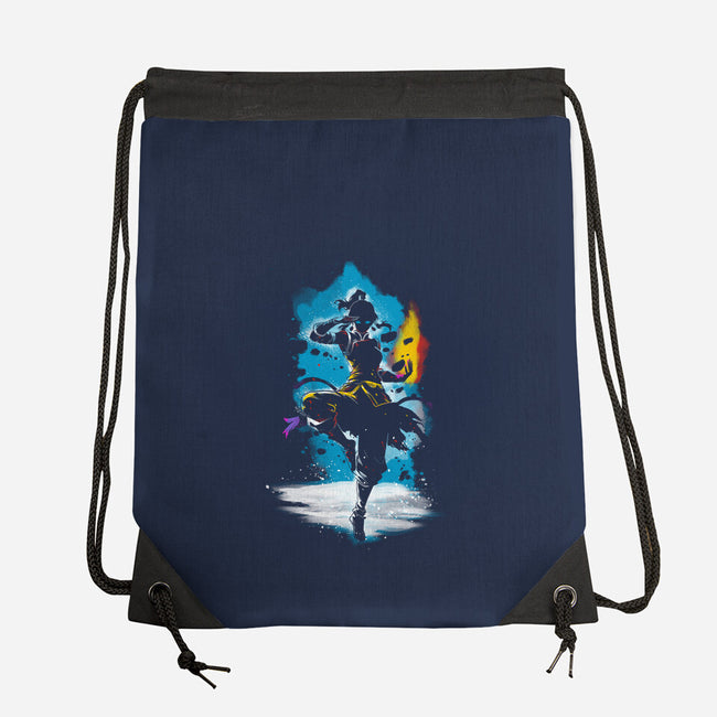 I'm The Avatar-None-Drawstring-Bag-kharmazero