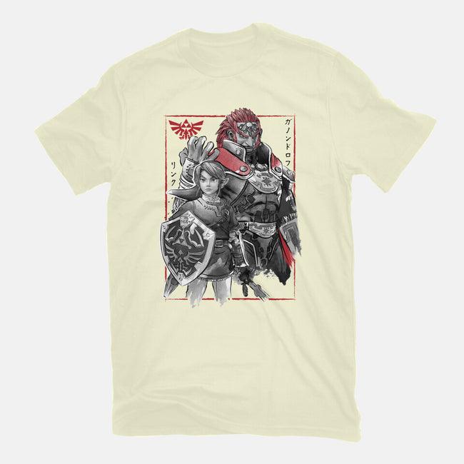 The Hero And The Evil King-Mens-Premium-Tee-DrMonekers