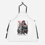 The Hero And The Evil King-Unisex-Kitchen-Apron-DrMonekers