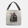 The Hero And The Evil King-None-Adjustable Tote-Bag-DrMonekers