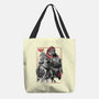 The Hero And The Evil King-None-Basic Tote-Bag-DrMonekers