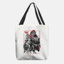 The Hero And The Evil King-None-Basic Tote-Bag-DrMonekers