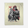 The Hero And The Evil King-None-Fleece-Blanket-DrMonekers