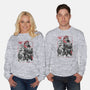 The Hero And The Evil King-Unisex-Crew Neck-Sweatshirt-DrMonekers