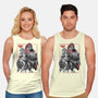 The Hero And The Evil King-Unisex-Basic-Tank-DrMonekers