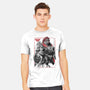 The Hero And The Evil King-Mens-Heavyweight-Tee-DrMonekers