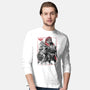 The Hero And The Evil King-Mens-Long Sleeved-Tee-DrMonekers