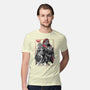 The Hero And The Evil King-Mens-Premium-Tee-DrMonekers