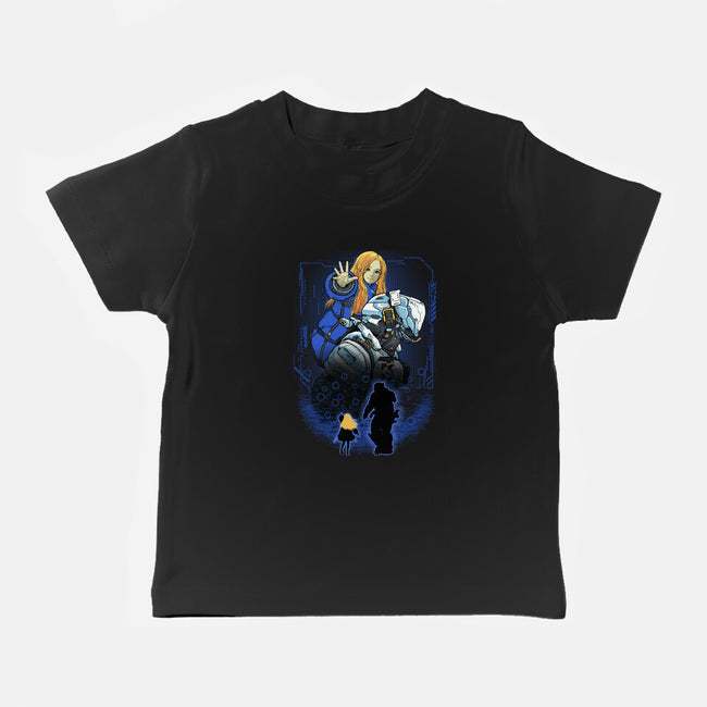 Lunar Survivor Shadowwork-Baby-Basic-Tee-Astrobot Invention