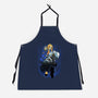Lunar Survivor Shadowwork-Unisex-Kitchen-Apron-Astrobot Invention