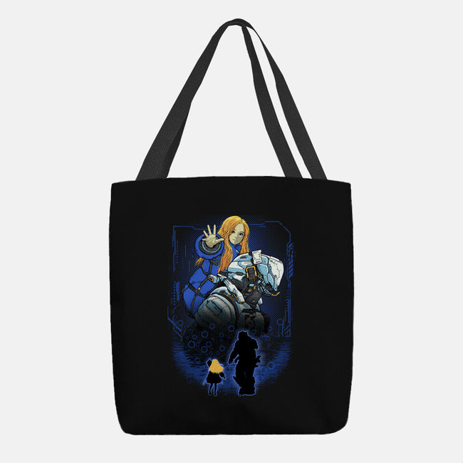 Lunar Survivor Shadowwork-None-Basic Tote-Bag-Astrobot Invention