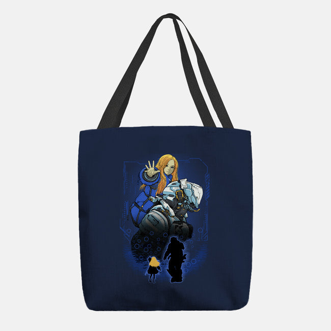 Lunar Survivor Shadowwork-None-Basic Tote-Bag-Astrobot Invention