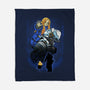 Lunar Survivor Shadowwork-None-Fleece-Blanket-Astrobot Invention
