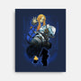 Lunar Survivor Shadowwork-None-Stretched-Canvas-Astrobot Invention