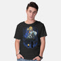 Lunar Survivor Shadowwork-Mens-Basic-Tee-Astrobot Invention