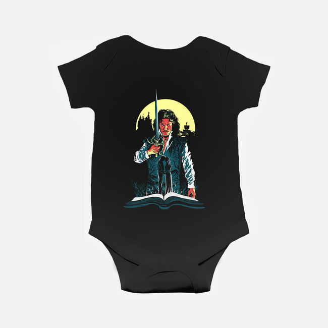 Revenge And True Love-Baby-Basic-Onesie-zascanauta