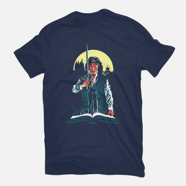 Revenge And True Love-Womens-Fitted-Tee-zascanauta