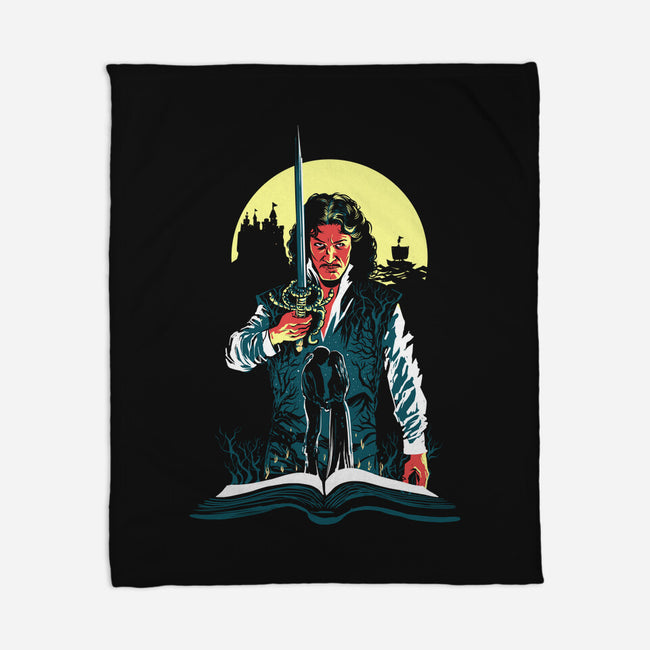 Revenge And True Love-None-Fleece-Blanket-zascanauta